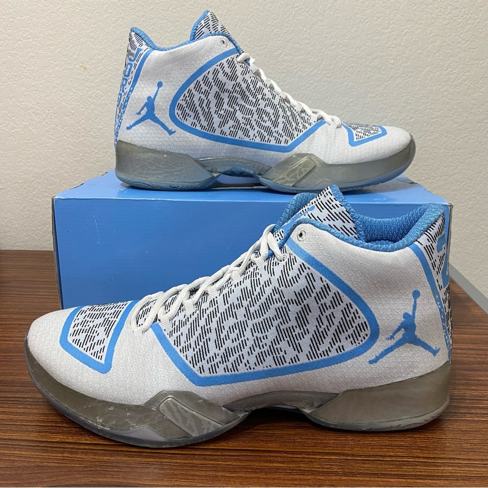 Nike Air Jordan 29 XX9 Retro Pantone UNC Blue 717796 108 Men’s Size 14 BRAND NEW